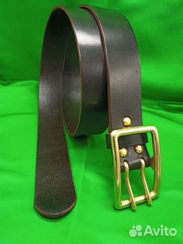 Мужской кожаный ремень