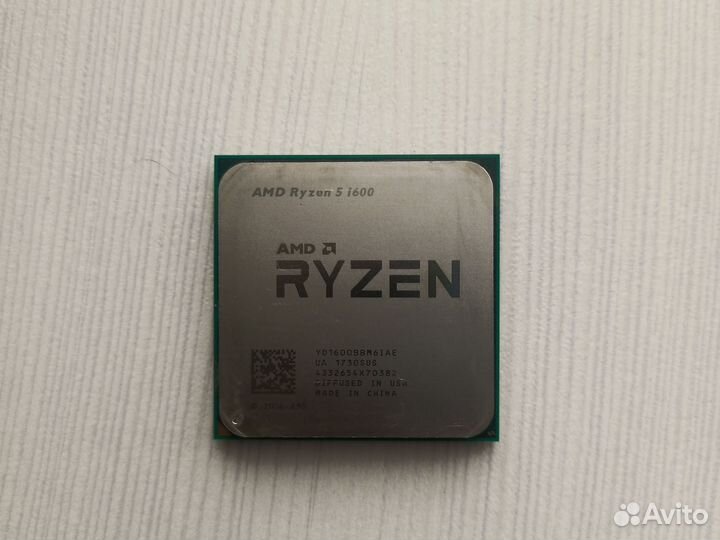 Процессор Ryzen 5 1600
