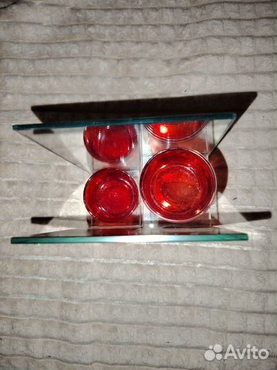 Подсвечник стекло