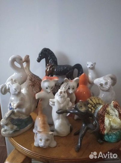 Статуэтка Индюк, майолика