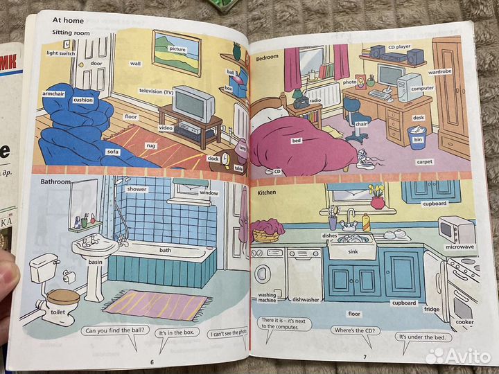 Английский словарь с картинками