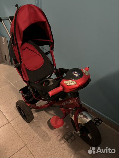 Детский велосипед бу с ручкой