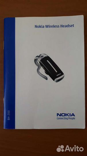 Беспроводная б.у.гарнитура Nokia Bluetooth BH 200