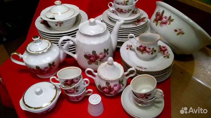 Посуда Добрушского фарфоровойго завода 1978 г