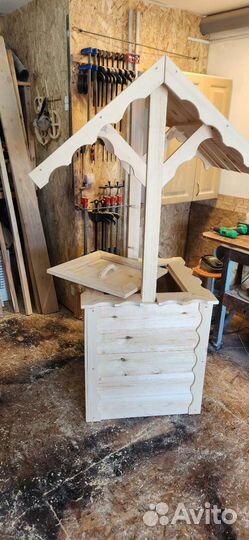 Колодец из дерева (массив лиственницы)