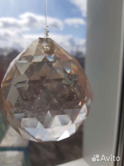 Подвеска хрустальная