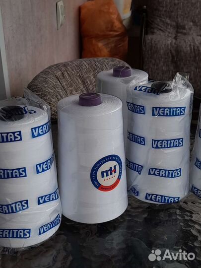 Нитки швейные бабины