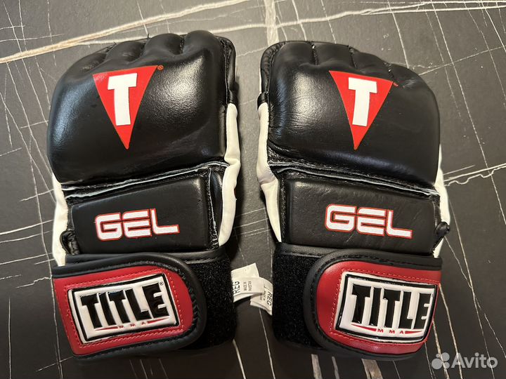 Перчатки снарядные title MMA GEL