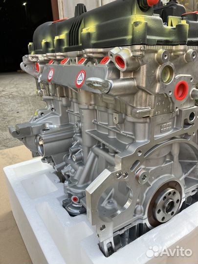 Новый двигатель на hyundai Solaris Kia Rio 1.6