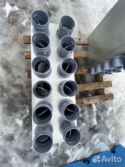 Коллектор с регулировкой потока воздуха