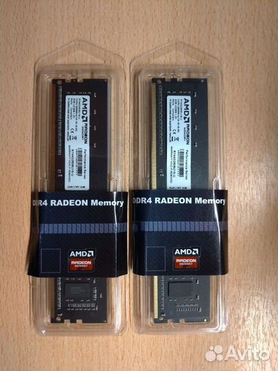 Оперативная память ddr4 4+4gb dimm