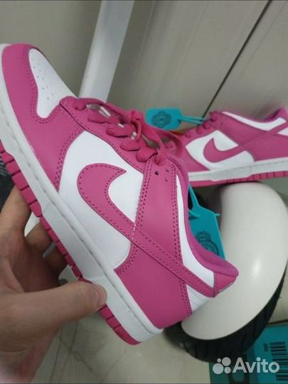 Nike Dunk Low Active Fuchsia Оригинал