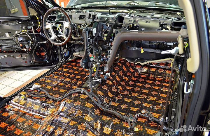 Шумоизоляция авитомобиля