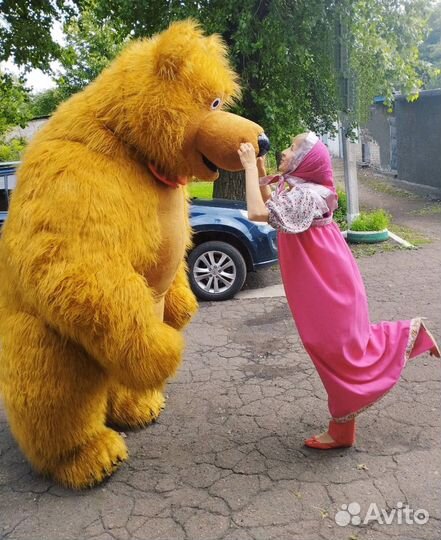 Ростовая кукла бурый медведь 2,6