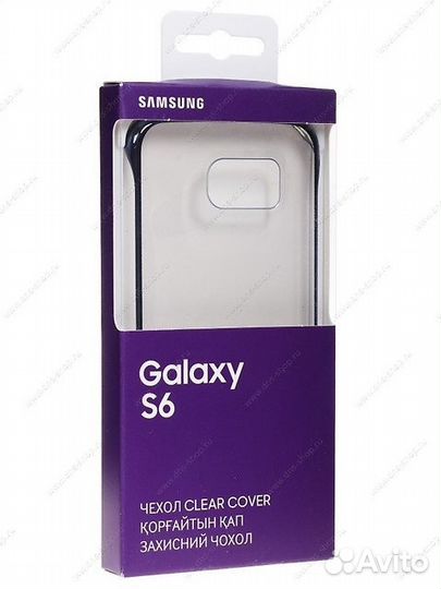 Оригинал Чехол-накладка samsung S6 (SM-G920)