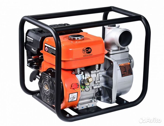 Мотопомпа бензиновая для грязной воды TOR KM80SP 5