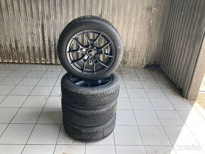 Колеса в сборе r16 зимние kia rio