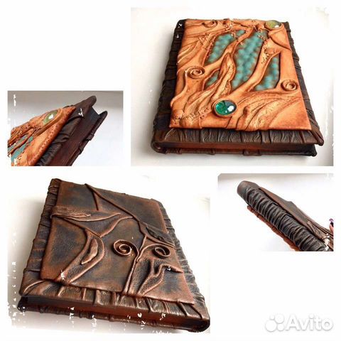 Ежедневники из натуральной кожи