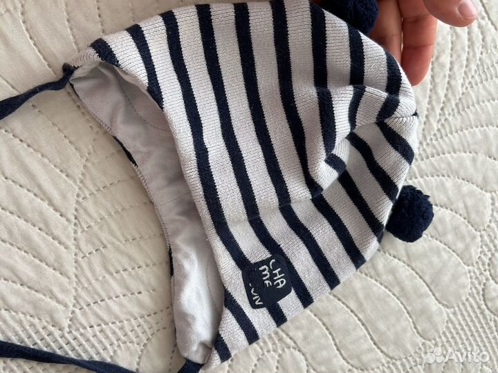 Шапка для мальчика 9-18 мес