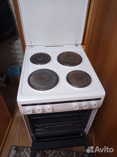 Плита электрическая бу с духовкой hansa