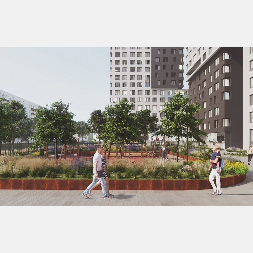 2-к. квартира, 61 м², 11/19 эт.