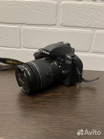 Зеркальный фотоаппарат nikon d3300 с сумкой