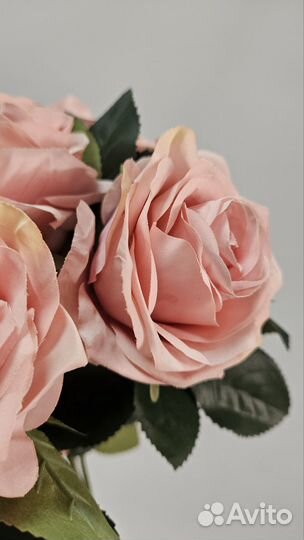 Розы-искусственные шёлковые букет