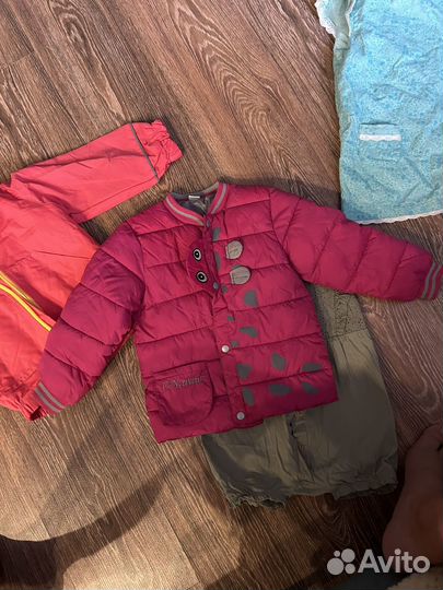 Пакет с вещами для девочки 86-98