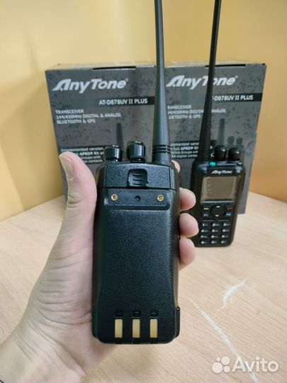 Комплект раций AnyTone AT-D878UV II Plus с Type-c