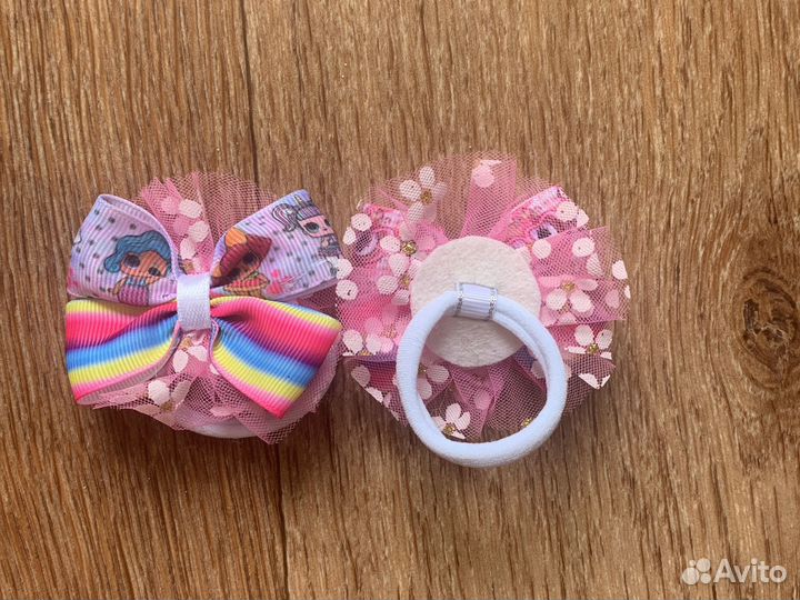 Резинка бантики для волос