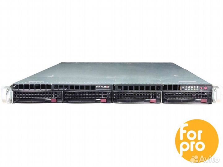 Supermicro 1U X11DPU 4LFF 2x6138Gold 384GB, 9361