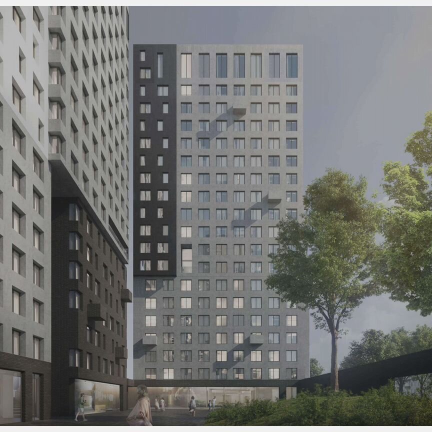 1-к. квартира, 50,4 м², 7/19 эт.