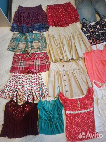 Платья шорты топы юбки 44,46,48р