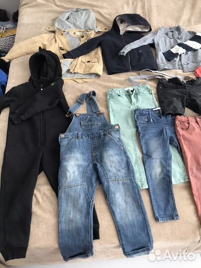 Пакет одежды на мальчика 3-5 лет