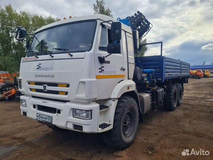 КамАЗ 43118 с КМУ, 2018