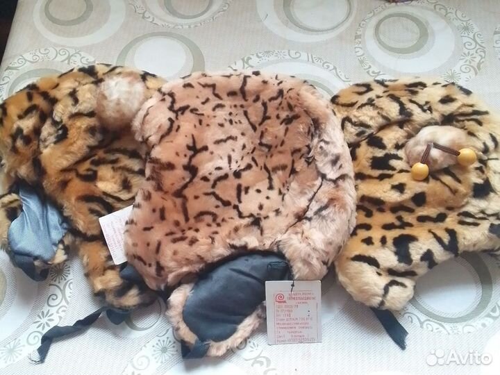 Шапка детская из овчины р 52