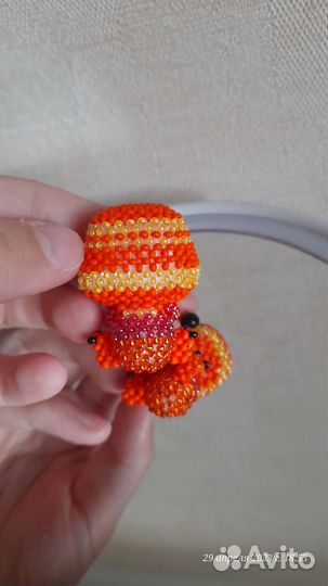 Мини амигуруми из бисера