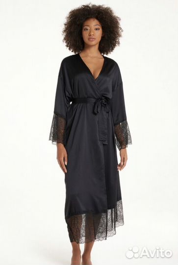 Атласный халат tezenis размер s-m