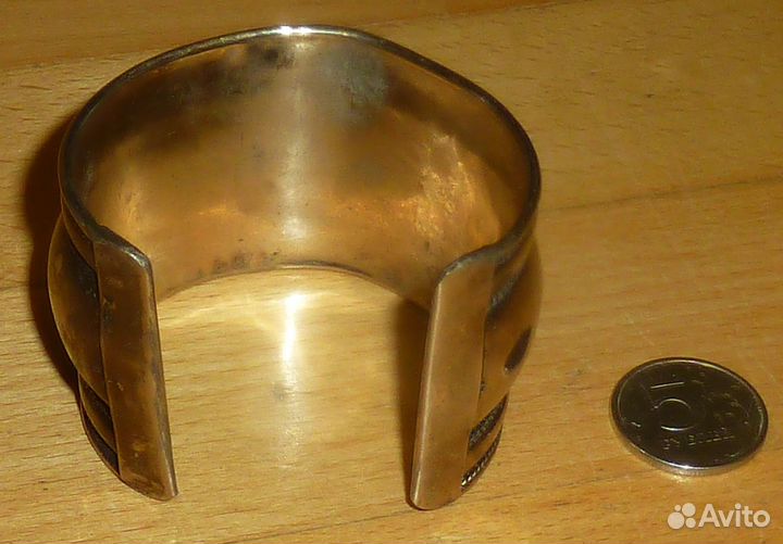 Металлический браслет Ширина 4.8 см