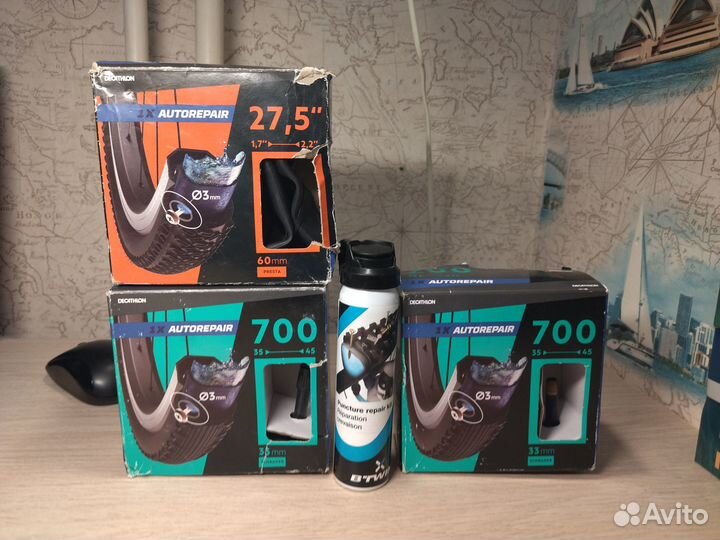 Велосипедные камеры саморемонтирующиеся 700х35/45