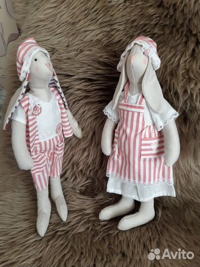 Зайка Тильда, ручная работа. Заяц