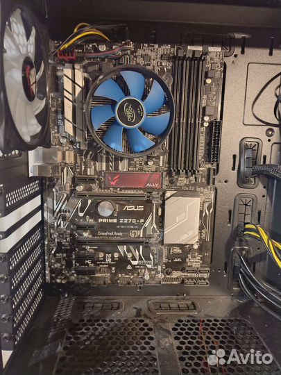 Материнская плата Asus prime z270-p + процессор