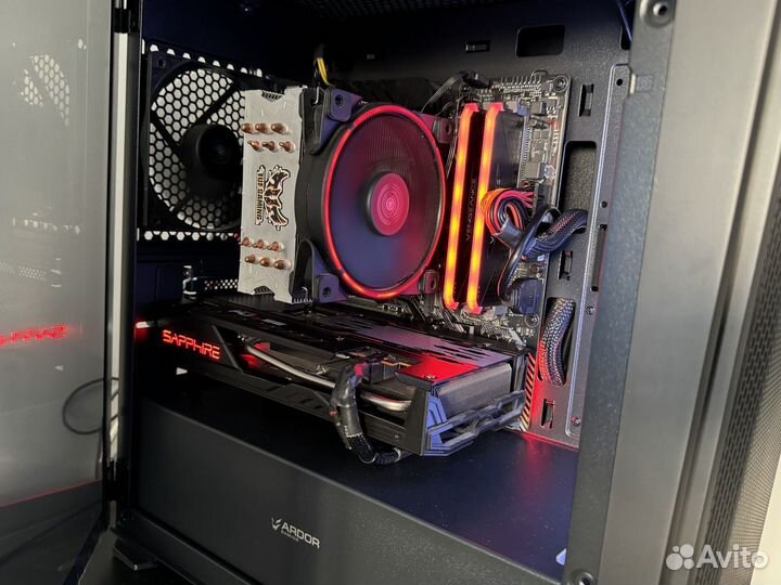 Игровой пк AMD Ryzen 5600X,AMD RX 5600XT,16GB