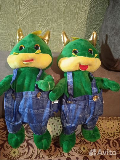 Дракон мягкая игрушка