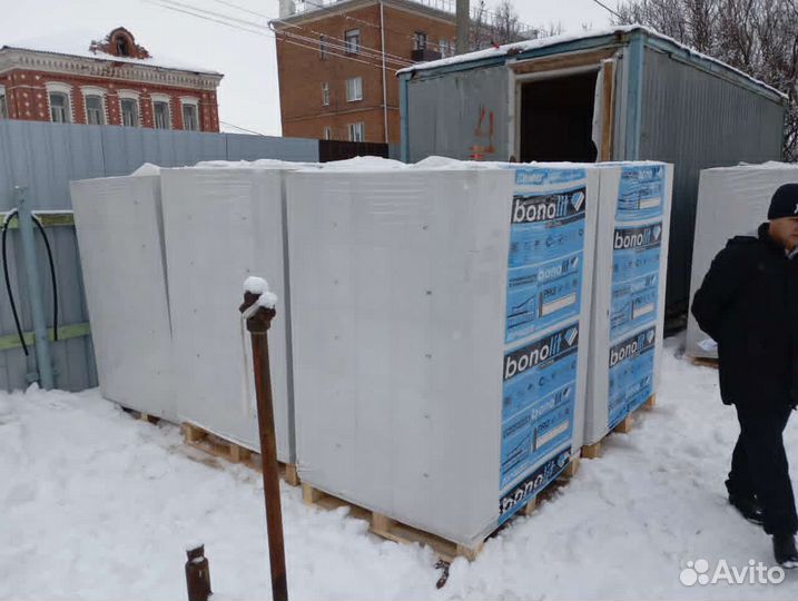 Строительные блоки из газобетона Бонолит
