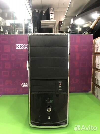 Системный блок intel core 2 duo/4/500/GT 220/1гб