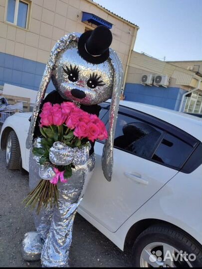 Диско Зайка Ростовая кукла