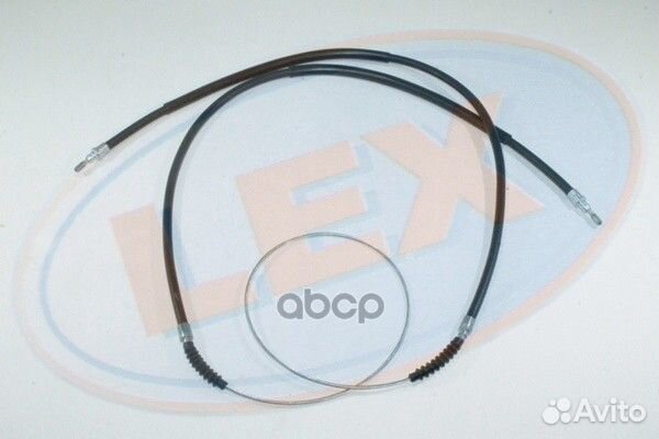 Трос ручного тормоза задний (диски) TR-2186 Lex