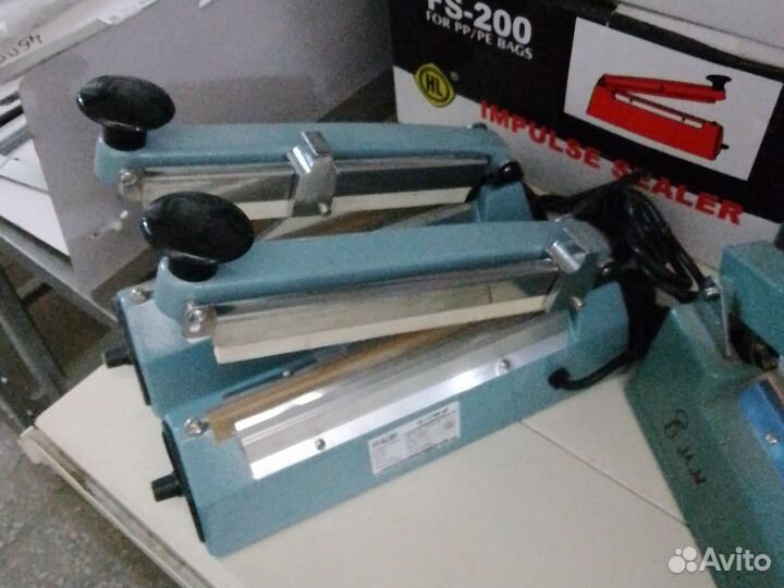 Запайщик пакетов 200 мм с ножом