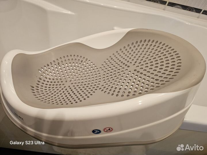 Горка для купания новорожденного анатомическая